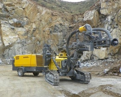 高效掘进，坚固耐用 供应雅安阿特拉斯AirROC D45SH半液压履带式钻机