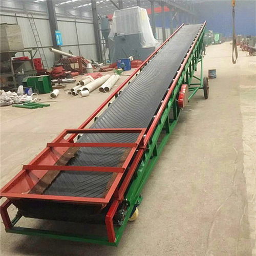 【建筑输送机械矿山机械皮带输送机ljxy大倾角沙石上料用】- 
